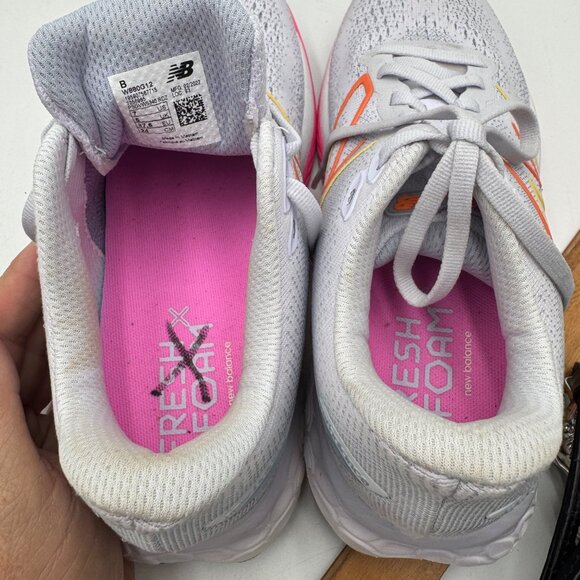 New Balance Fresh Foam X 880v12 Libra Vibrant Pink Woman’s size 7 gray pink sne - Picture 11 of 12